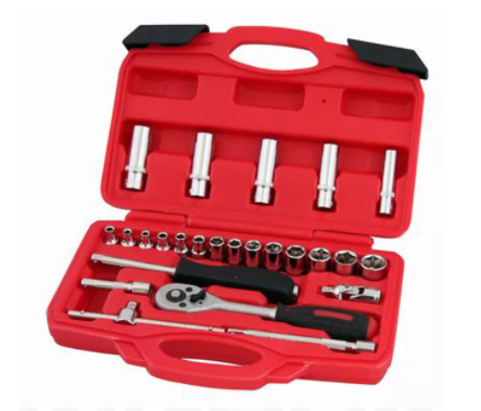 25pcs Dr.Socket Sleutel Set Draagbare Tool Box