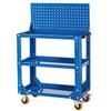 Multifunctionele workshop metalen plank trolley voor autoreparatie