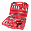 86pcs 1/4 "& 1/2 " Dr.Repairing Tool Box voor autoservice