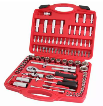 94PCS DR.Mechanic Professional dopsleutelset Gereedschapskist