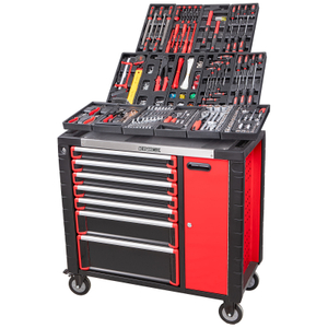 Kinbox 445 stukken BMC Tray Professional vergrote handcart duurzame multifunctionele gereedschapskar te ondersteunen aanpassing
