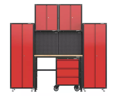 8 stuks Tool Cabinet en Workshop Cabinet-systeem